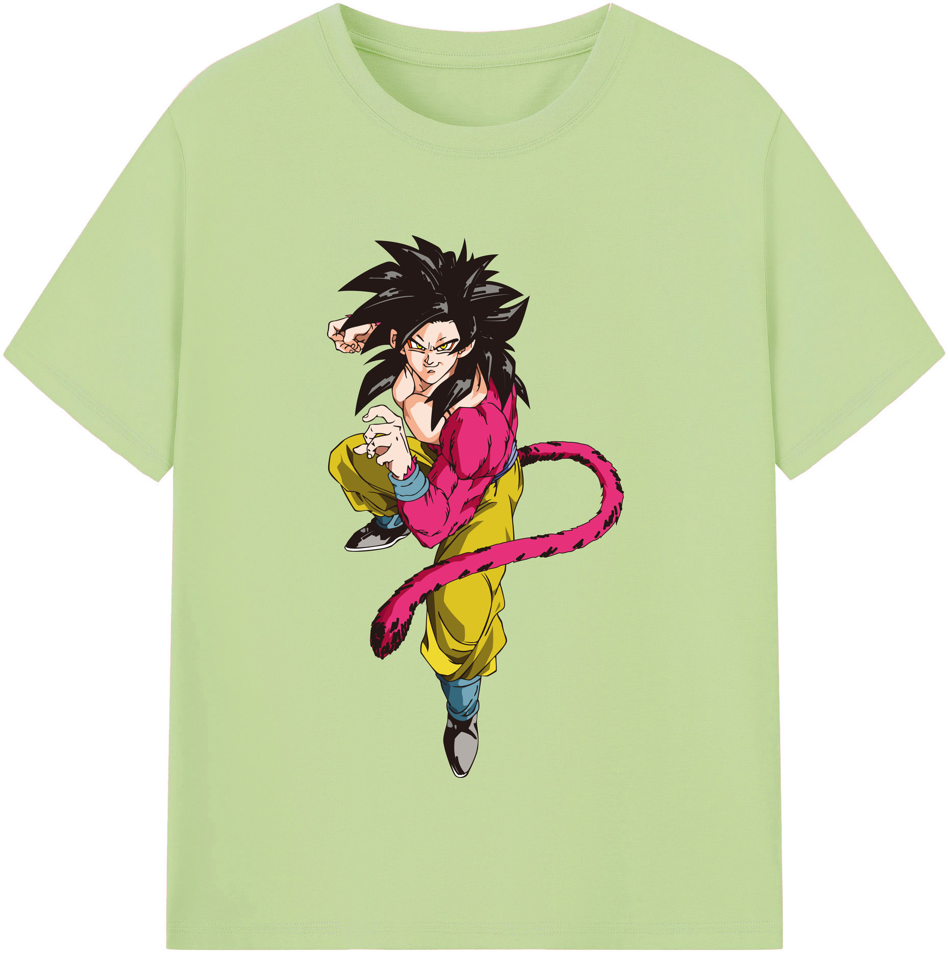 （画像用） ドラゴンボール 孫悟空（そん ごくう）Son Goku カカロット DRAGON BALL Kakarotto 綿100％半袖Tシャツ（フロントプリント）